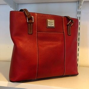 Dooney & Bourke Pebble Leather Small Lexington Shopper